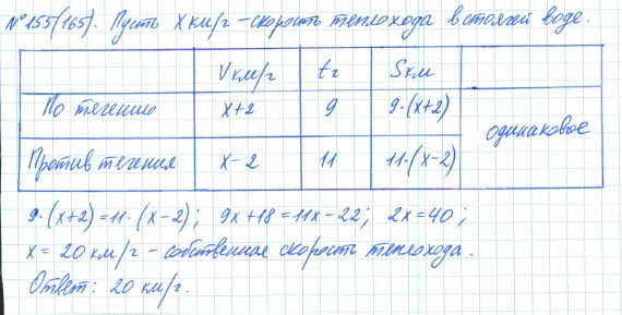Ответ к задаче № 155 (165) - Рабочая тетрадь Макарычев Ю.Н., Миндюк Н.Г., Нешков К.И., гдз по алгебре 7 класс